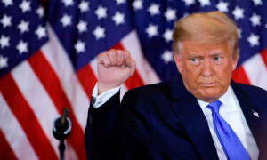 Owning it: Trump embraces historic mug shot
