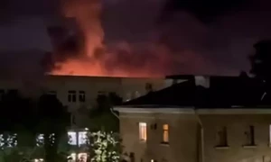 Four heavy transport planes destroyed in drone attack on Russian airport