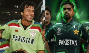 ورلڈ کپ 1992 سے 2023 تک، گرین شرٹس کی جرسی ایک نظر میں