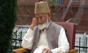 کشمیرمیں بھارت مخالف مزاحمت کی توانا آواز علی شاہ گیلانی کی دوسری برسی