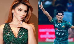 اروشی روٹیلا نے پاک بھارت ٹاکرا شروع ہوتے ہی &rsquo;نسیم شاہ&lsquo; کو یادکرلیا