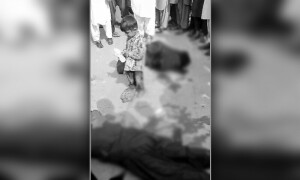 اسلام آباد میں ماں باپ سرعام قتل، دو سالہ بچہ فیڈر تھامے لاشوں کے پاس کھڑا رہا