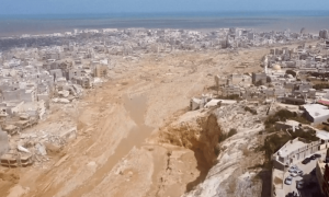 Desperate relatives search for survivors after catastrophic Libya flood kills thousands