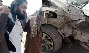 کوئٹہ میں دھماکا، جے یو آئی رہنما حافظ حمد اللہ سمیت 11 افراد زخمی