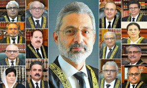 7 گھنٹے سے زائد کی براہ راست دکھائی گئی سماعت اور 3 وقفے