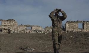 Azerbaijani forces strike Armenian-controlled Karabakh, raising risk of new Caucasus war