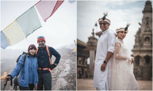 پہلی بار پاکستانی جوڑے نے دنیا کی آٹھویں بلند چوٹی سر کرلی