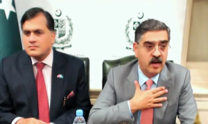 مجھے غیب کا علم نہیں کہ کس کے ساتھ یا بغیر الیکشن ہوں گے، نگراں وزیراعظم