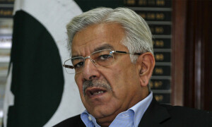فیض آباد میں جن لوگوں نے دھرنے والوں کو بٹھایا ضامن بھی وہی تھے، خواجہ آصف
