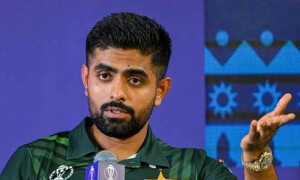ورلڈ کپ کیپٹنز ڈے: بریانی سے متعلق سوال پر بابراعظم نے کیا کہا؟