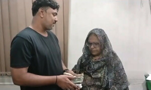 سینٹرل جیل کراچی کے قیدی نے پینٹنگ سے کمائے 10 لاکھ والدہ اور 3 لاکھ بہن کو دے دیئے