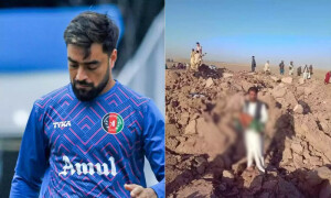 افغانستان میں زلزلے کے بعد راشد خان کا بڑا اعلان