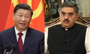 نگراں وزیراعظم اور چینی صدر کے درمیان ملاقات طے