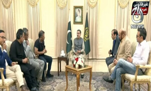 رجسٹرڈ افغان مہاجرین کو نکالنے کی قطعی طورپر کوئی بات نہیں کی گئی، نگراں وزیراعظم