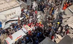 شاہ فیصل کالونی میں تین منزلہ عمارت کیسے گری، تفصیلات سامنے آگئیں