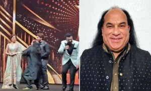 &rsquo;شو تو وڑ گیا&lsquo;، چاہت فتح علی خان کی مہوش حیات سے چھیڑ چھاڑ کی ویڈیو وائرل