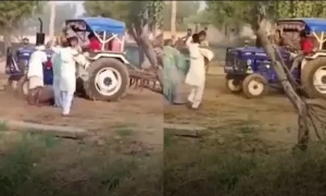 سگے بھائی پر کئی بارٹریکٹر چڑھا کر مار ڈالا، لوگ ویڈیو بناتے رہے
