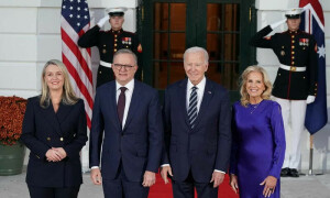 Biden calls for &lsquo;path toward peace&rsquo; once Israel-Gaza crisis is resolved