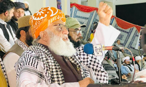 ہمارے مجاہدین جنگ کیلئے تیار ہیں، مولانا فضل الرحمان کا حماس کی حمایت کا اعلان
