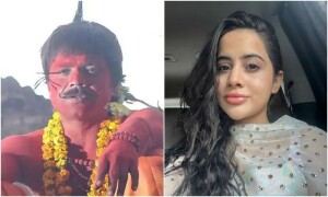 سادھو کا بھیس بنانے پر عرفی جاوید کو دھمکیاں