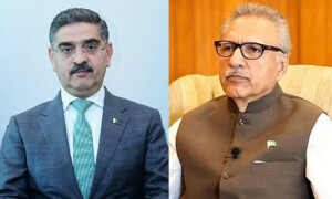 تحریک انصاف کے خدشات پر صدر مملکت کا نگراں وزیر اعظم کو خط