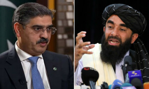 افغانستان کا نگراں وزیراعظم کے بیان پر ردعمل، &rsquo;پاکستان میں قیام امن کی ذمہ داری ہماری نہیں&lsquo;
