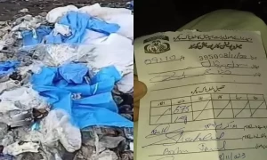 کانگو وائرس کی لپیٹ میں آنیوالے کوئٹہ سول اسپتال سے متصل فٹ پاتھ پر پڑے فضلہ سے آبادی کو خطرہ