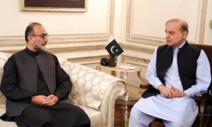 شہباز شریف کی لشکری رئیسانی کو ن لیگ میں شمولیت کی دعوت