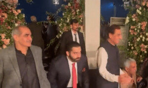 شرجیل میمن کے بیٹے کا ولیمہ سیاسی ملاقاتوں میں تبدیل