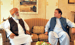 نواز شریف کا مولانا فضل الرحمان سے ٹیلی فونک رابطہ، سیاسی صورتحال پر گفتگو