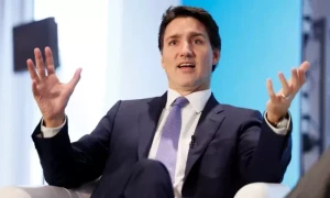 Justin Trudeau safely exited as pro-Palestinian protest unfolds outside restaurant