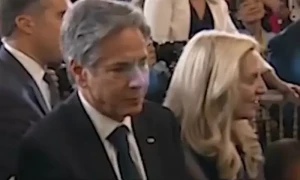 Antony Blinken flinches as President Biden calls his Chinese counterpart &lsquo;dictator&rsquo;