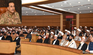 ریاست کے علاوہ کسی بھی گروہ کی مسلح کارروائی ناقابل قبول ہے، آرمی چیف