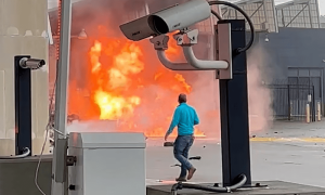 Terrorism ruled out in US-Canada border explosion that sent cars flying