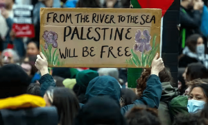 امریکی یہودیوں کی فلسطینی نعرہ ہتھیانے کی کوشش