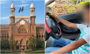 کم عمر ڈرائیورز کا کریمنل ریکارڈ بنانے کا اقدام لاہور ہائیکورٹ میں چیلنج
