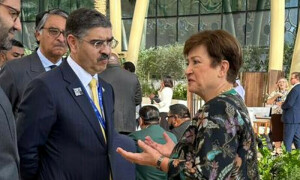 معاشی استحکام برقرار رکھنے پر آئی ایم ایف سربراہ کی جانب سے پاکستانی حکام کی تعریف