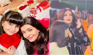 ابھیشک سے طلاق کی خبروں کے دوران ایشوریہ کا بیٹی کے ساتھ رقص
