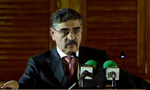 کاروباری شخصیات بیرونی منڈیوں کو اپنا ہدف بنائیں، نگراں وزیراعظم