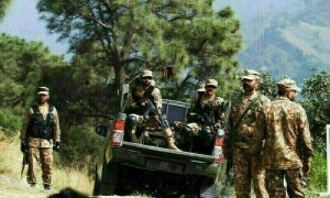 ٹانک میں سیکیورٹی فورسز کا انٹیلی جنس بیسڈ آپریشن، 5 دہشت گرد ہلاک