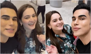 ایمن خان اور کین ڈول کی دُبئی میں خوشگوار ملاقات