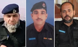 ٹانک پولیس لائن پر حملہ، خودکش بمبار سمیت 5 دہشتگرد ہلاک، 3 پولیس اہلکار شہید