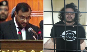 راولپنڈی میں فائرنگ سے ٹریفک جام، جج محمد بشیر کی گاڑی گزر چکی تھی، پولیس