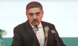 مسیحیوں اور اقلیتوں کی عبادت گاہوں کا تحفظ میرے ایمان کا حصہ ہے، نگراں وزیراعظم