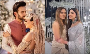 &rsquo;کیا یہ ولیمہ ہے؟ ایمن سلیم کی تازہ تصاویر سے دیکھنے والوں کو تجسس