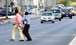 سعودی عرب میں سڑک پار کرنے والوں کو ڈیڑھ لاکھ جرمانہ دینا ہوگا