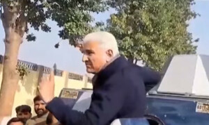 شاہ محمود اڈیالہ جیل سے رہائی ملتے ہی دوبارہ گرفتار