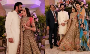نکاح کے بعد ایمن سلیم کی ڈھولکی کی تصاویر نے بھی دل موہ لیے