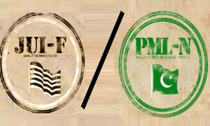 ن لیگ کے رویے پر جے یو آئی خیبرپختونخوا میں سیٹ ایڈجسٹمنٹ سے پیچھے ہٹ گئی
