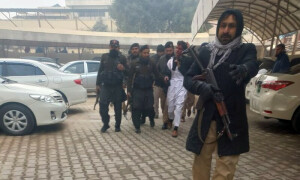 وکیل کے بھیس میں موجود شخص کی پشاور جوڈیشل کمپلیکس میں فائرنگ